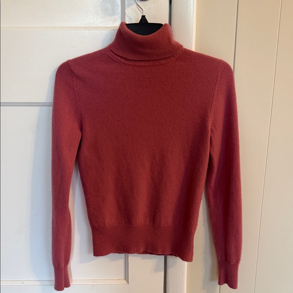 100% Cashmere Lord & Taylor turtle neck sweater